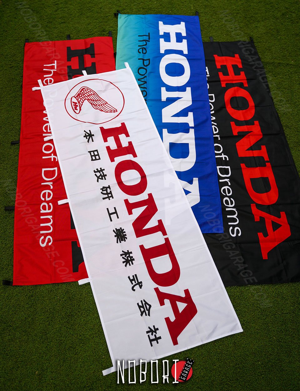 新品 4枚　二輪車販売店用　のぼり　旗 HONDA ホンダ　約60x177cm 新品 4枚 二輪車販売店用 のぼり 旗 HONDA ホンダ 約60x177cm 新品 4枚